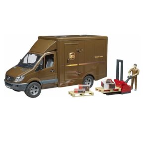 BRUDER UPS MB Sprinter with Driver and Accessories 02678