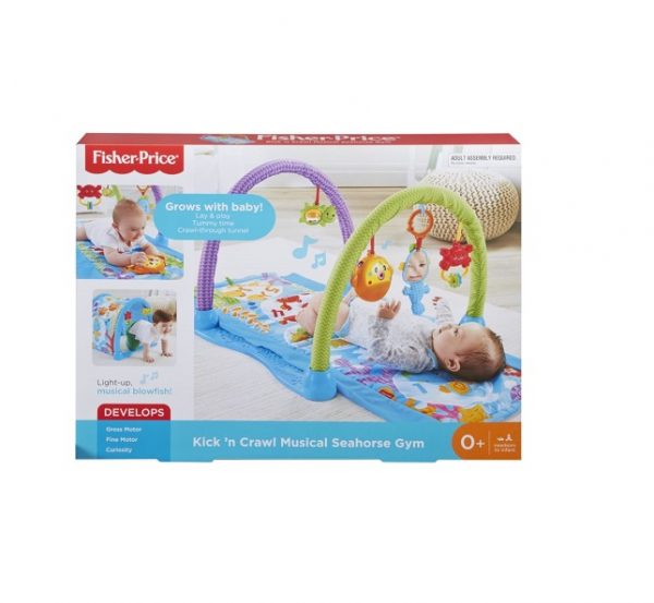 Fisher Price Μουσικό Γυμναστήριο-Ζωάκια Της Θάλασσας (DRD92)