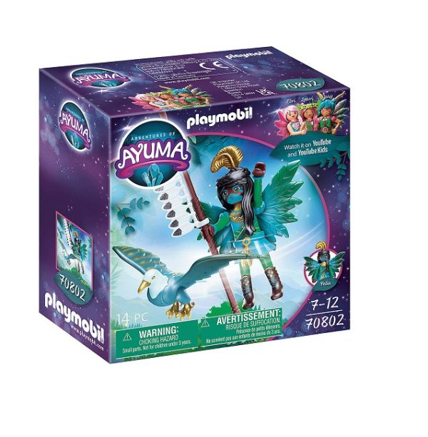 Playmobil Adventures Of Ayuma – Knight Fairy Με Μαγικό Ζωάκι 70802