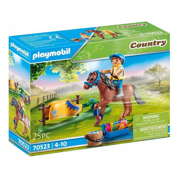 Playmobil Country – Αναβάτης Με Welsh Πόνυ 70523