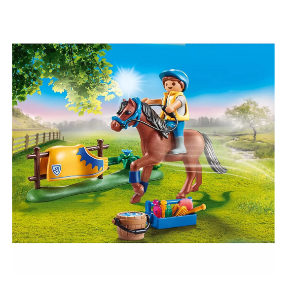 Playmobil Country – Αναβάτης Με Welsh Πόνυ 70523 - Image 2
