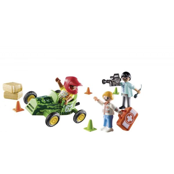 Playmobil Duck On Call Επιχείρηση Διάσωσης Διάσωση στα Go-Kart (70919) - Image 2