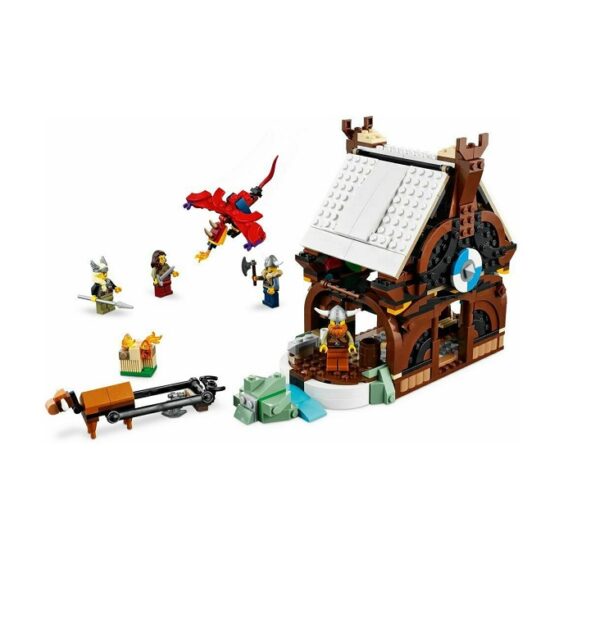 Lego Creator Viking Ship and the Midgard Serpent 31132 - Image 5