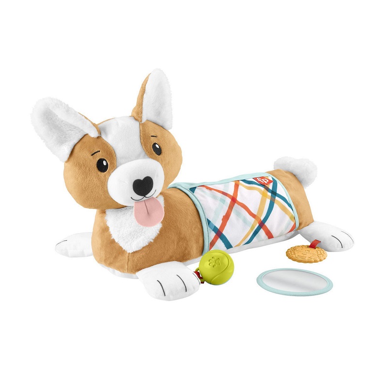 Fisher Price Σκυλάκι από Ύφασμα με Ήχους για Νεογέννητα HJW10 - Image 2