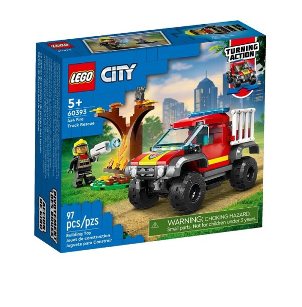Lego City 4x4 Fire Truck Rescue 60393