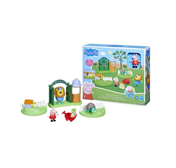 Hasbro Παιχνίδι Μινιατούρα Peppa Pig Peppa's Day at the Zoo F6431 - Image 2