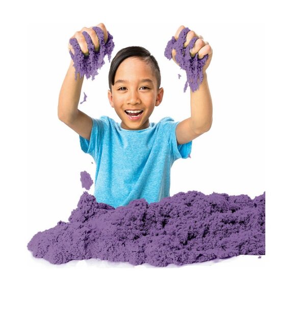 Spin Master Παιχνίδι Κατασκευών με Άμμο Kinetic Sand Сolour Bag Purple  20106426 - Image 3