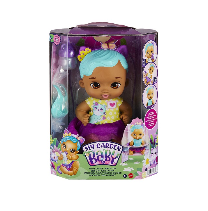 Mattel Μωρό Κούκλα My Garden Baby 30 εκ. HHL22