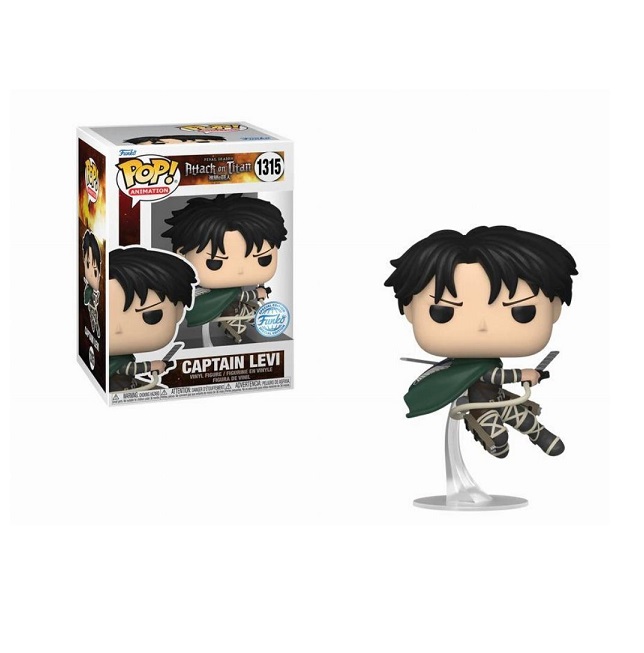 Funko Pop! Animation: Attack on Titan - Captain Levi 1315 Special Edition (Exclusive)