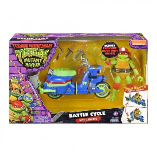 TMNT MOVIE ΟΧΗΜΑ ΜΕ ΦΙΓΟΥΡΑ TU803000 - Image 2