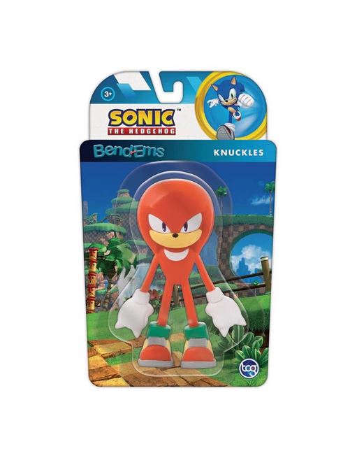 Bend-Ems Sonic The Hedgehog Εύκαμπτη Φιγούρα BEH00000