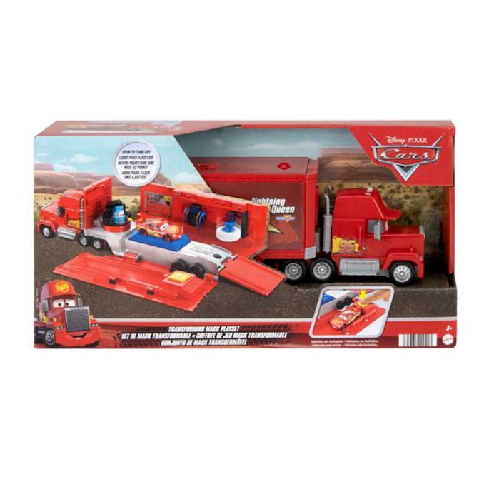 Mattel Φορτηγό Disney Cars Μακ που Ανοίγει HDC75