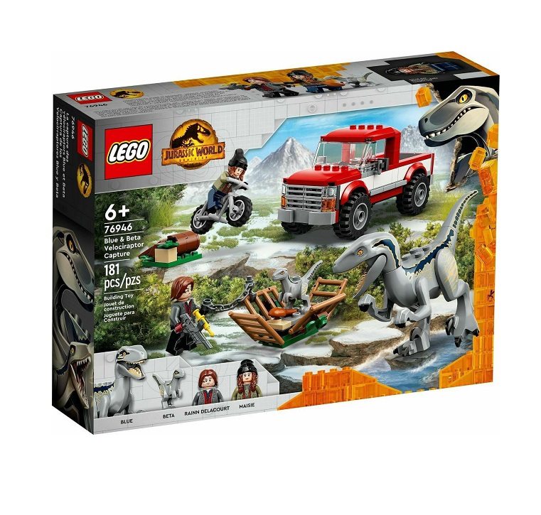 Lego Jurassic World Blue & Beta: Velociraptor Capture 76946