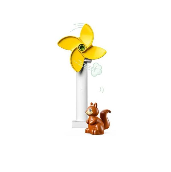 Lego Duplo Wind Turbine & Electric Car  10985 - Image 3