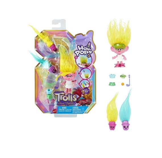 Mattel Παιχνίδι Μινιατούρα Trolls HNF02