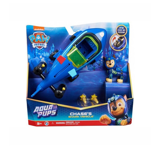 Spin Master Paw Patrol: Aqua Pups – Chase’s Shark Vehicle (20139007)