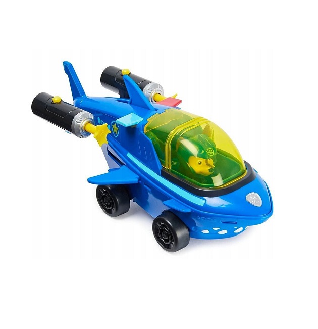 Spin Master Paw Patrol: Aqua Pups – Chase’s Shark Vehicle (20139007) - Image 2