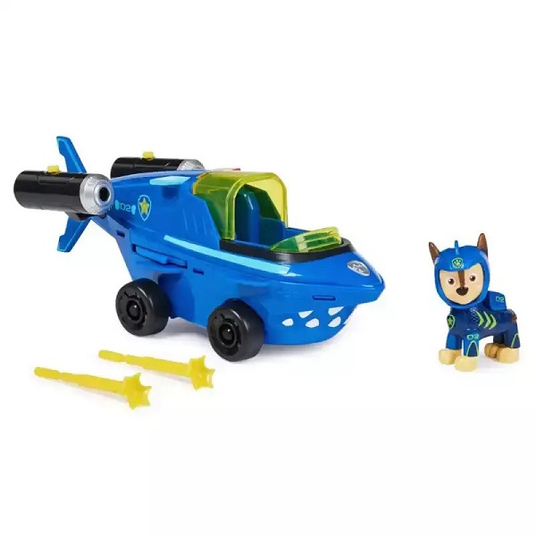 Spin Master Paw Patrol: Aqua Pups – Chase’s Shark Vehicle (20139007) - Image 3