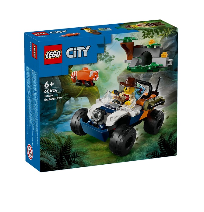 LEGO City Jungle Explorer ATV Red Panda Mission (60424)