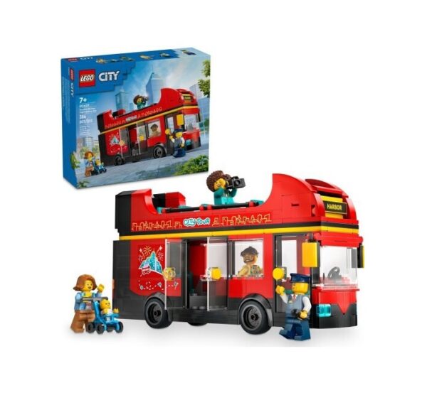 LEGO City Red Double-Decker Sightseeing Bus (60407) - Image 2