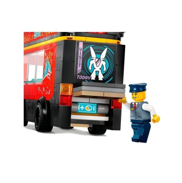 LEGO City Red Double-Decker Sightseeing Bus (60407) - Image 6