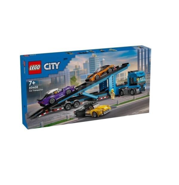 LEGO City Car Transporter Truck With Sports Cars (60408)