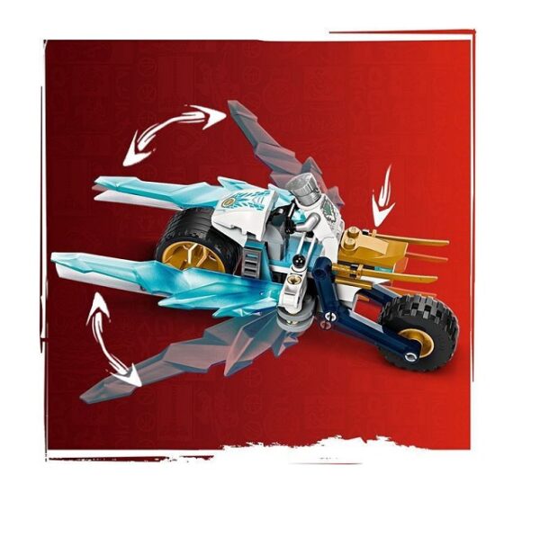 LEGO Ninjago Zane's Ice Motorcycle (71816) - Image 5