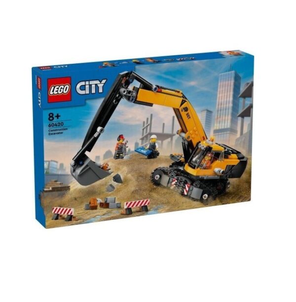 LEGO City Yellow Construction Excavator (60420)