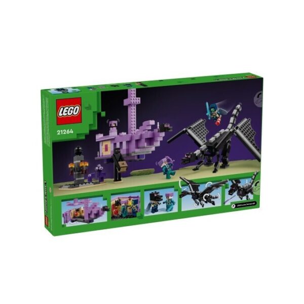 LEGO Minecraft The Ender Dragon & End Ship (21264) - Image 6