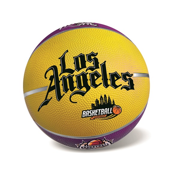 Startoys Παιδική Μπάλα Μπάσκετ Tiger Miami S.7 Κίτρινη 37/360