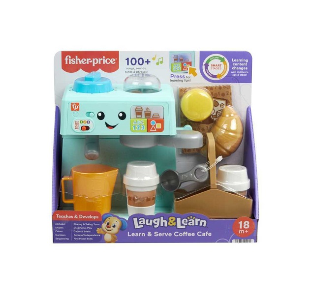 Fisher Price Βρεφικό Παιχνίδι Laugh με Μουσική και Ήχους HYR99