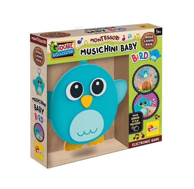 MONTESSORI WOOD MUSICHINI BIRD 105434