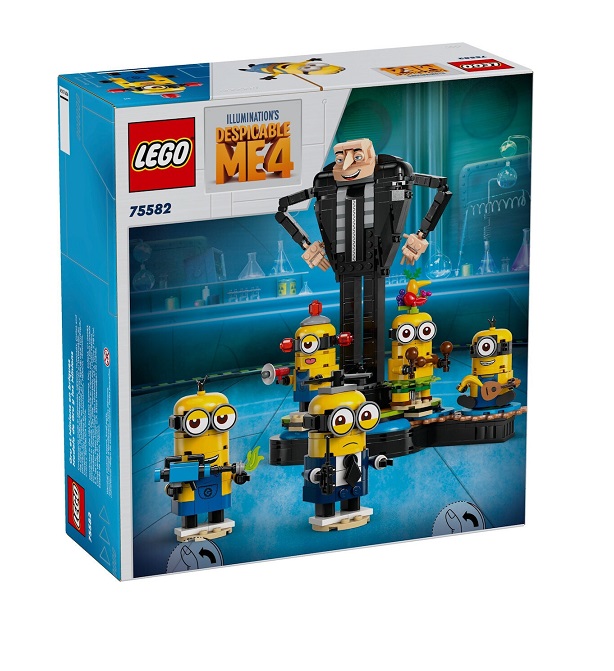 LEGO Minions Brick-Built Gru & Minions (75582)