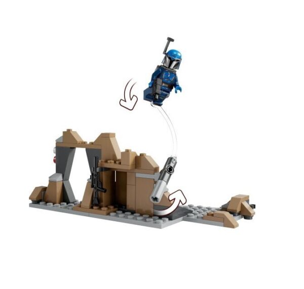 LEGO Star Wars Ambush On Mandalore Battle (75373) - Image 4