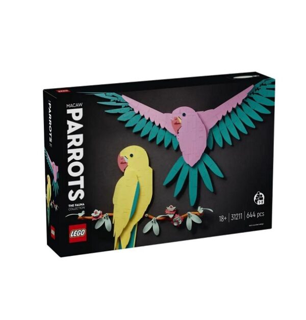 LEGO Art The Fauna Collection-Macaw Parrots (31211)