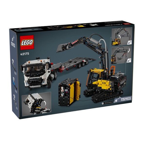 LEGO Technic Volvo FMX Truck & EC230 Electric Excavator (42175) - Image 7