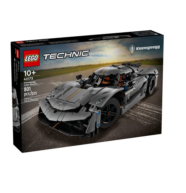 LEGO Technic Koenigsegg Jesko Absolut Grey Hypercar (42173)