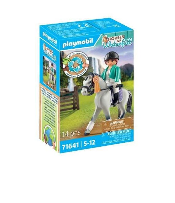 Playmobil Horses Of Waterfall Αναβάτρια Τουρνουά Ιππασίας 71641