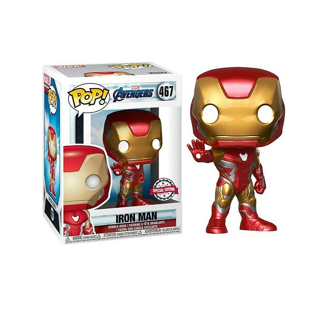 Funko Pop! Marvel: Avengers - Iron Man 467 Bobble-Head Special Edition (Exclusive)