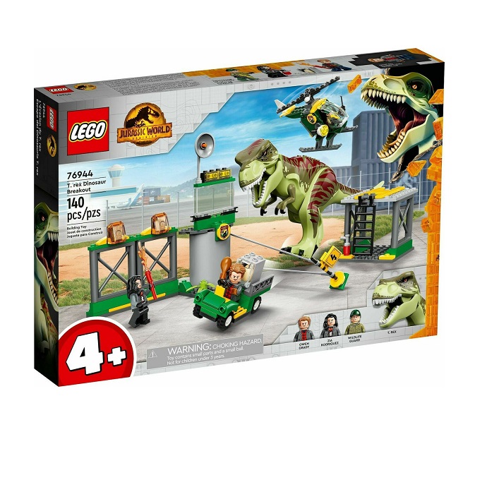 Lego Jurassic World T Rex Dinosaur Breakout 76944
