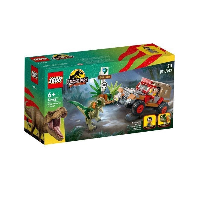 LEGO Jurassic World Dilophosaurus Ambush (76958) - Image 6