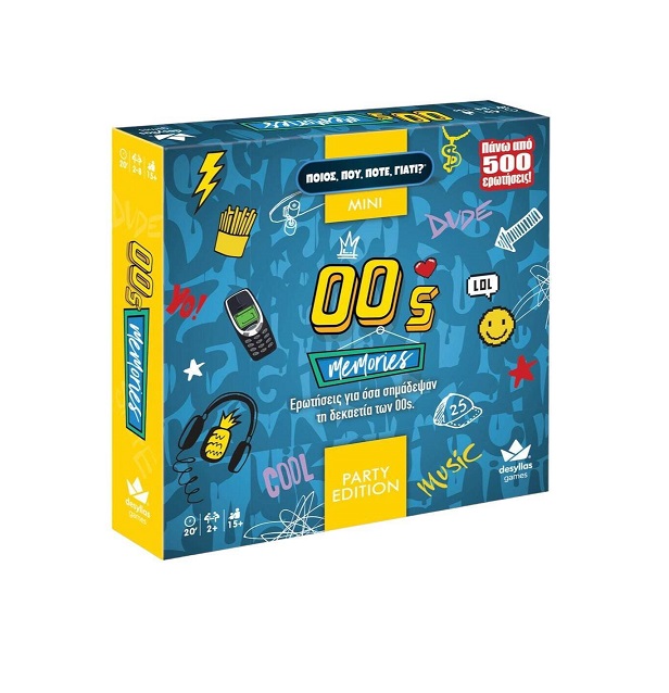 Επιτραπέζιο Παιχνίδι Ποιος Που Πότε Γιατί Party Edition 00s Memories 100833