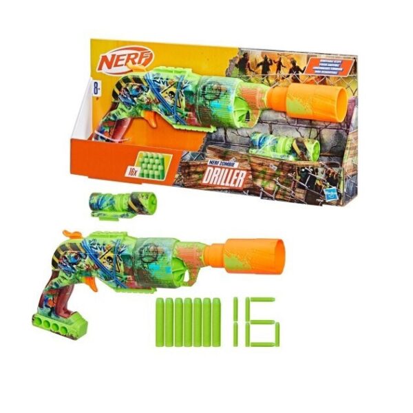 Nerf Εκτοξευτής Zombie Driller F8960 - Image 2