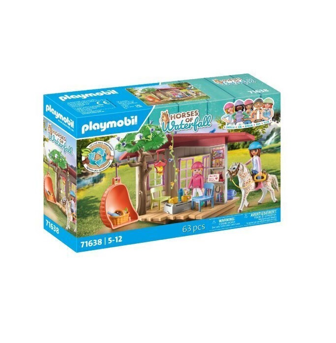 Playmobil Horses Of Waterfall Clubhouse Ιππασίας 71638