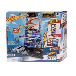 Hot Wheels Πίστα City Transforming Race Tower HKX43