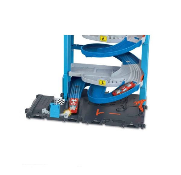 Hot Wheels Πίστα City Transforming Race Tower HKX43 - Image 2