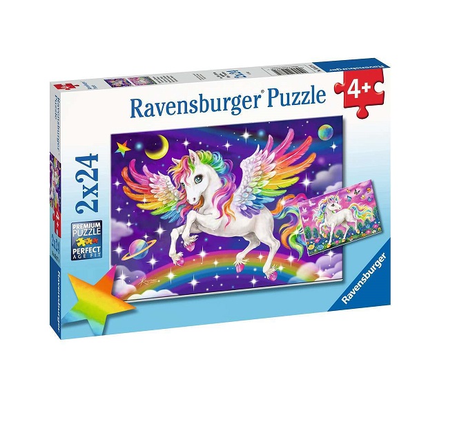 Παιδικό Puzzle Μονόκερος & Πήγασος 48pcs Ravensburger 05677