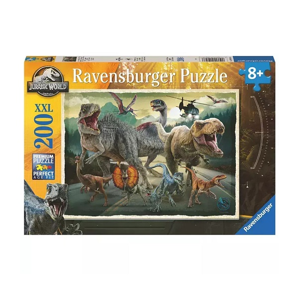 Παιδικό Puzzle Jurassic World 200pcs Ravensburger 12001058