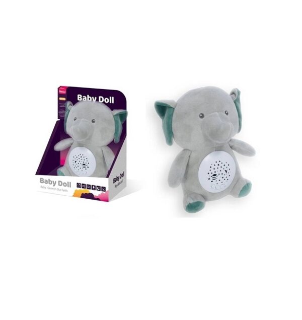 Zita Toys Βρεφικό Παιχνίδι Ελεφαντάκι με Μουσική και Φως 005.662-8