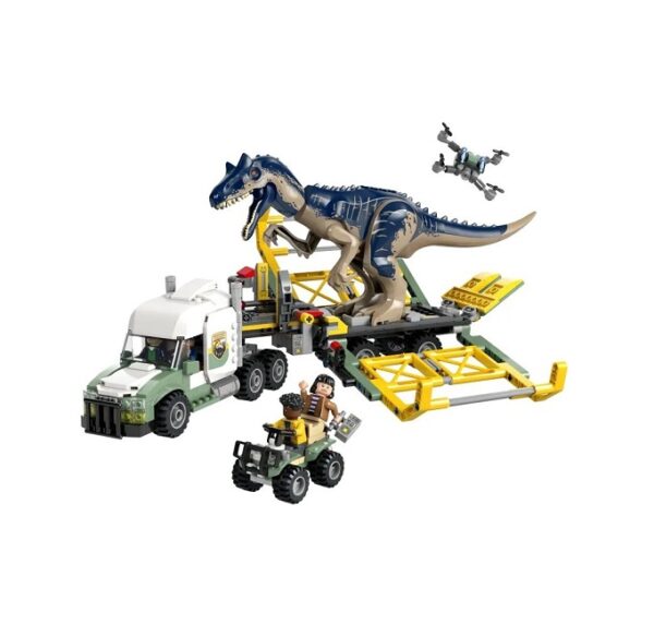 LEGO Jurassic World Dinosaur Missions: Allosaurus Transport Truck (76966) - Image 2